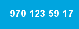 970 123 59 17